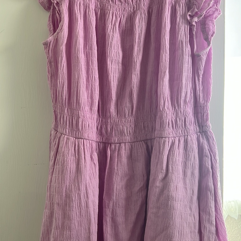J.Crew Pink Ruffled Dress - Picture 3 of 6
